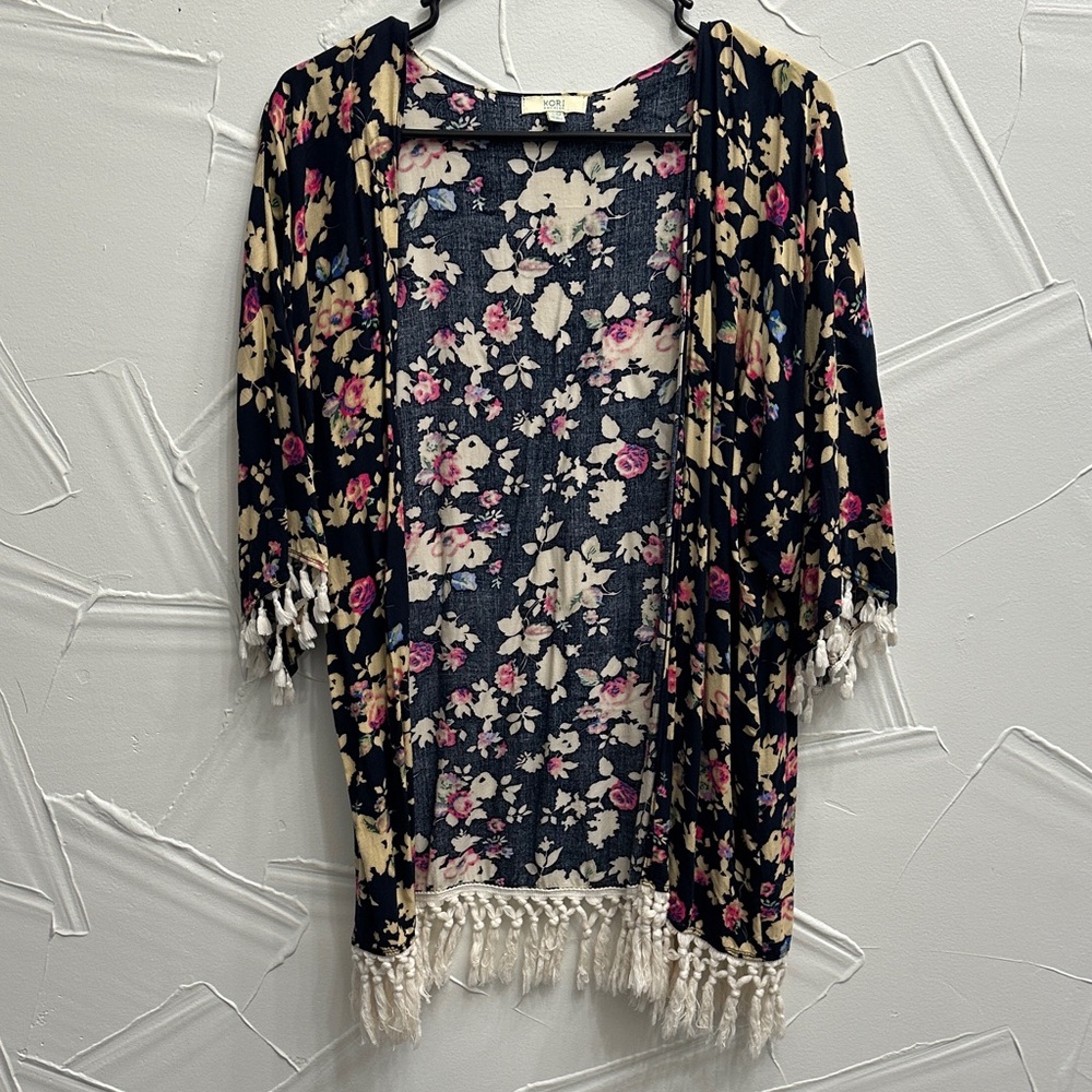 Floral kimono